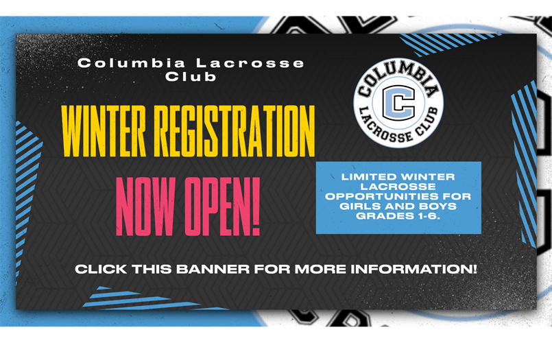 Winter Sign-Ups - Now Open